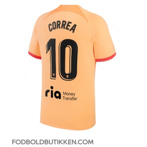 Atletico Madrid Angel Correa #10 Tredjetrøje 2022-23 Kortærmet